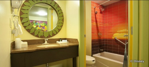 Promotion Image of the Lion King Bathroom