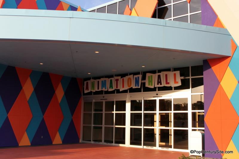 Animation Hall Door