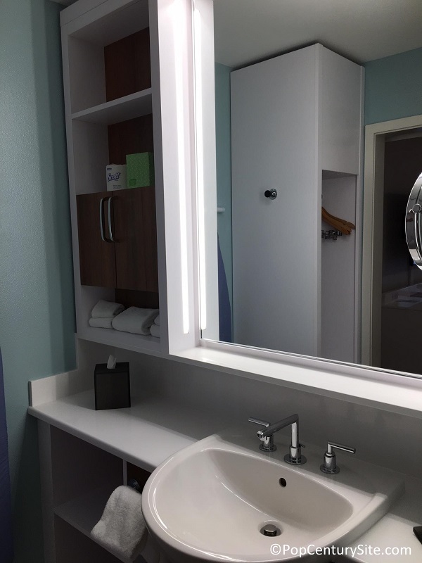 Bathroom sink and storage