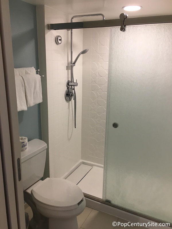 Updated shower