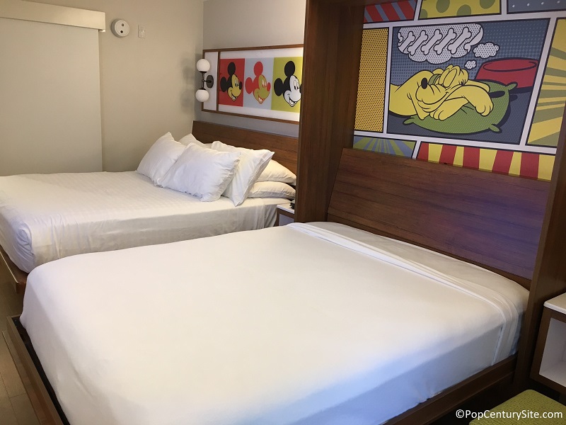 Two queen size beds!