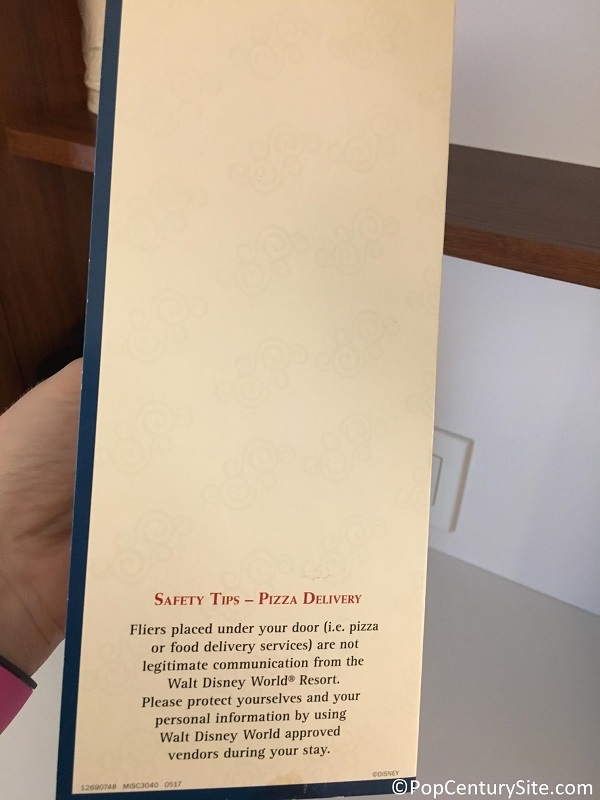 Be careful when ordering non-Disney pizza!