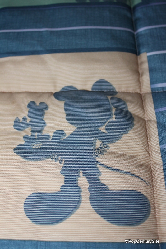pop century bedspread -- mickey graphic
