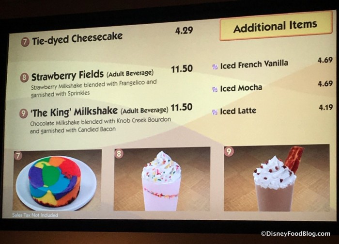 New 'adult' milkshakes at Everything Pop
