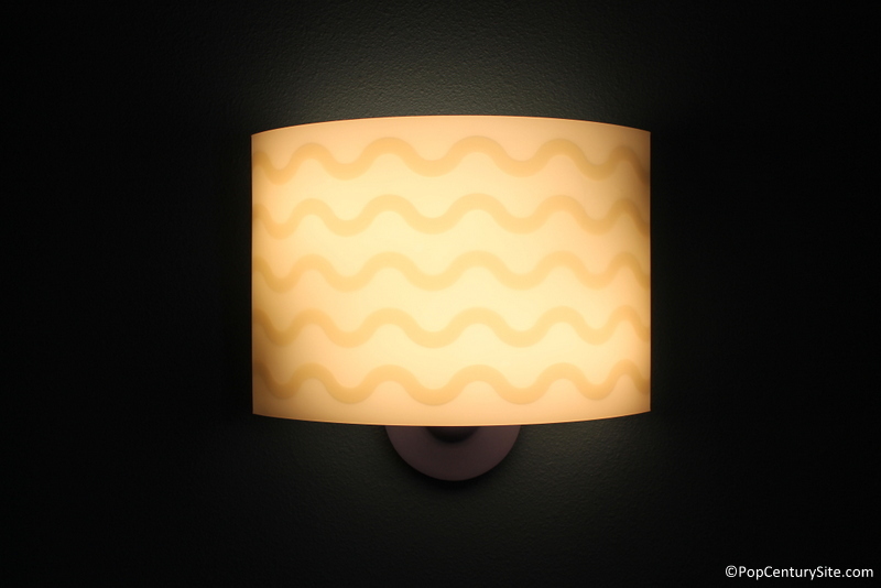 Pop Century Lamp Over Beds