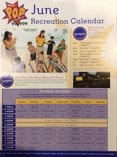 June 2014 Activity Sheets
