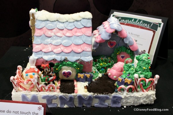 2014 Pop Century cast member gingerbread house