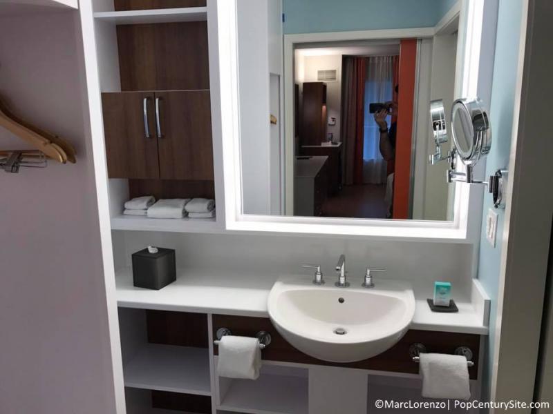 Another view of the bathroom sink area
